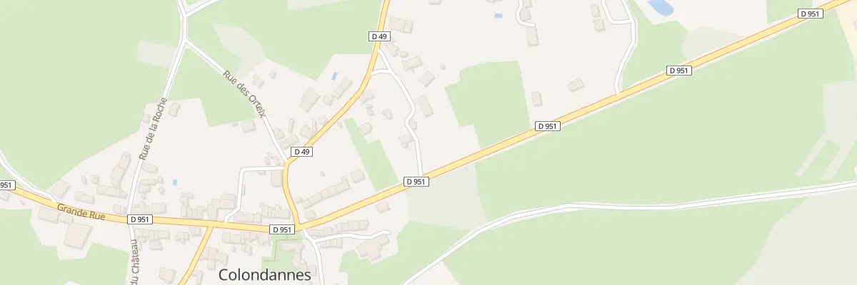 Plan du 2 Rue de la Martinêche à Colondannes