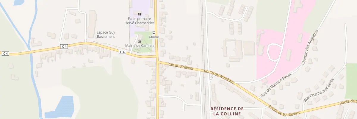 Plan du 5 Rue du Prevent à Camiers