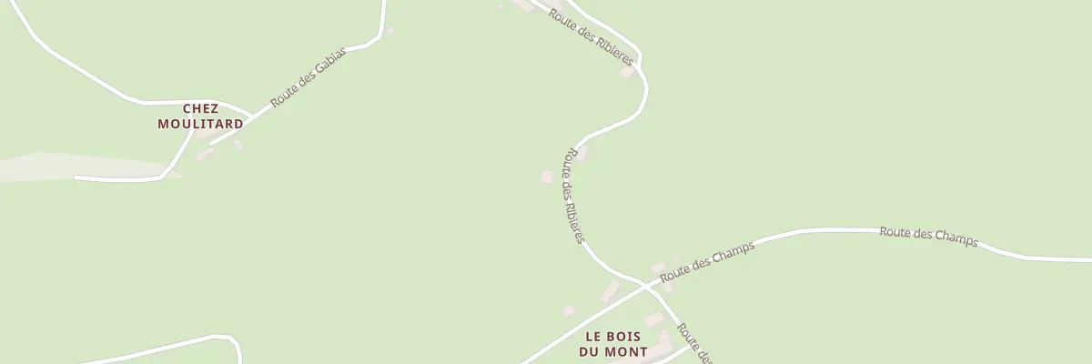 Plan du 32 Rte des Ribieres à Saint-Pierre-Chérignat