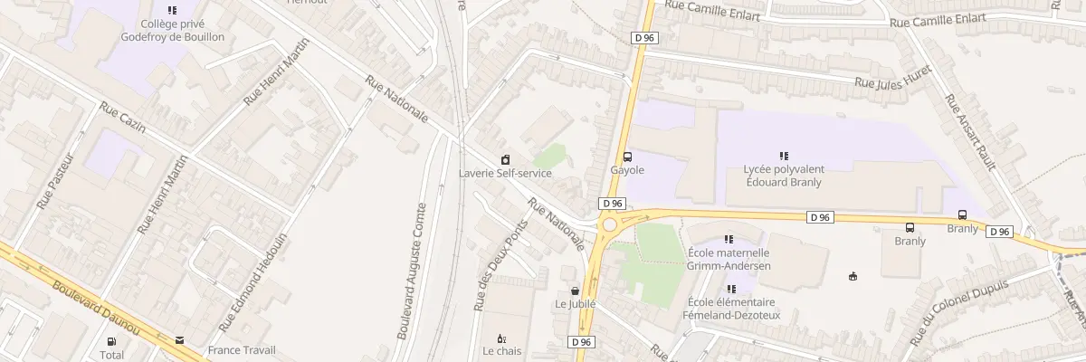 Plan du 263 Rue Nationale à Boulogne-sur-Mer