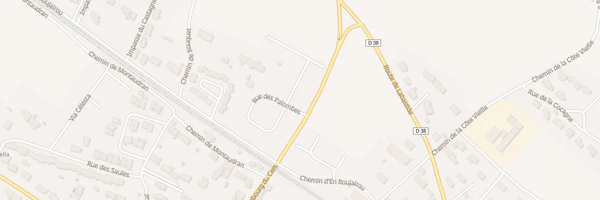 Plan du 24 Rue des Ramiers à Baziège