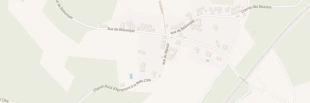 Plan du 4 Rue du Manoir à Perdreauville