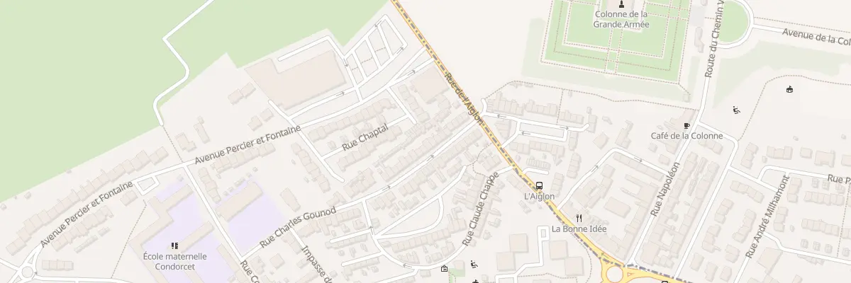 Plan du 41 Rue Charles Gounod à Boulogne-sur-Mer