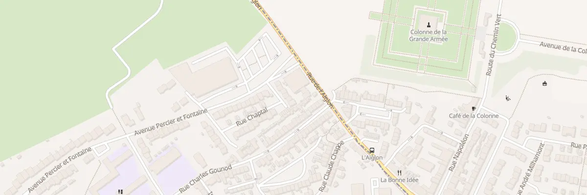 Plan du 80 Rue Chaptal à Boulogne-sur-Mer