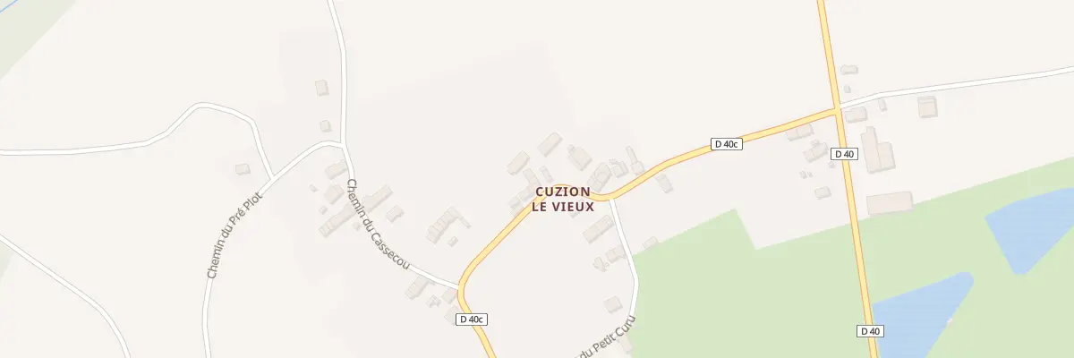 Plan du 17 Rue de la Grange de Mai à Cuzion