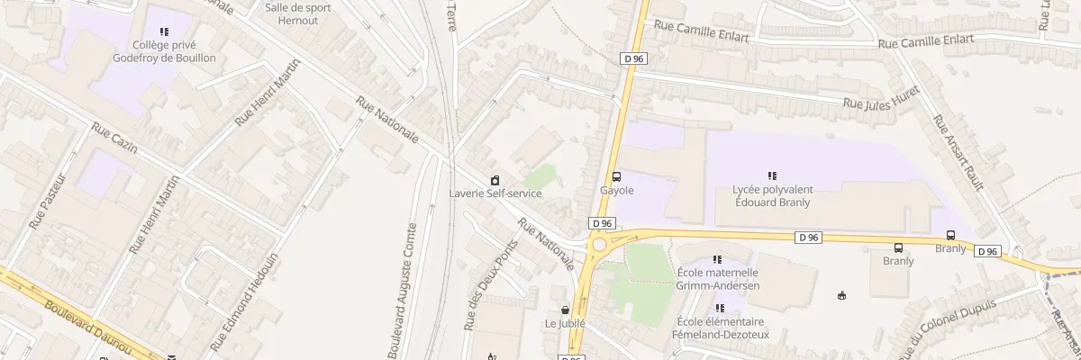 Plan du 259 Rue Nationale à Boulogne-sur-Mer