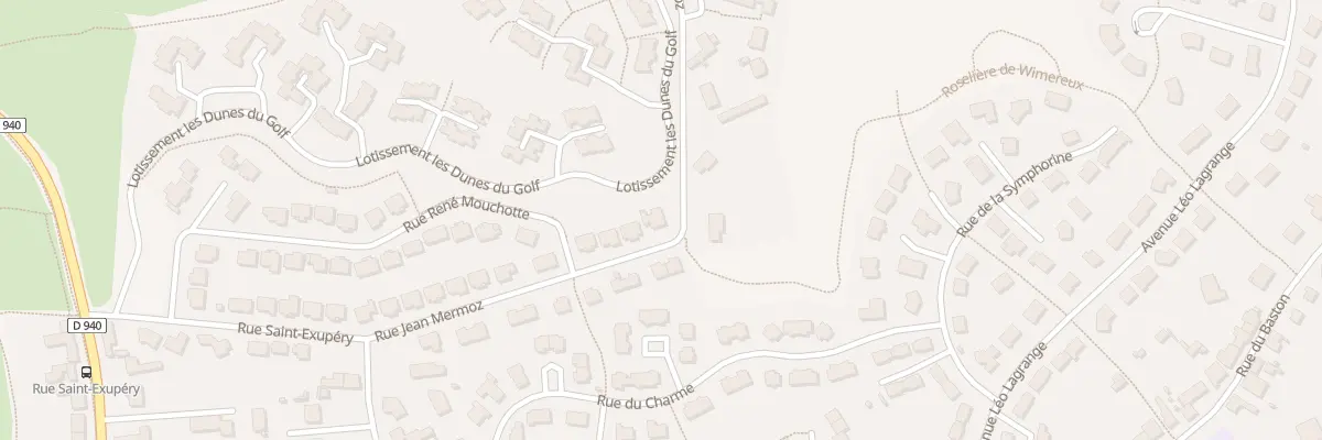 Plan du 19 Rue Jean Mermoz à Wimereux