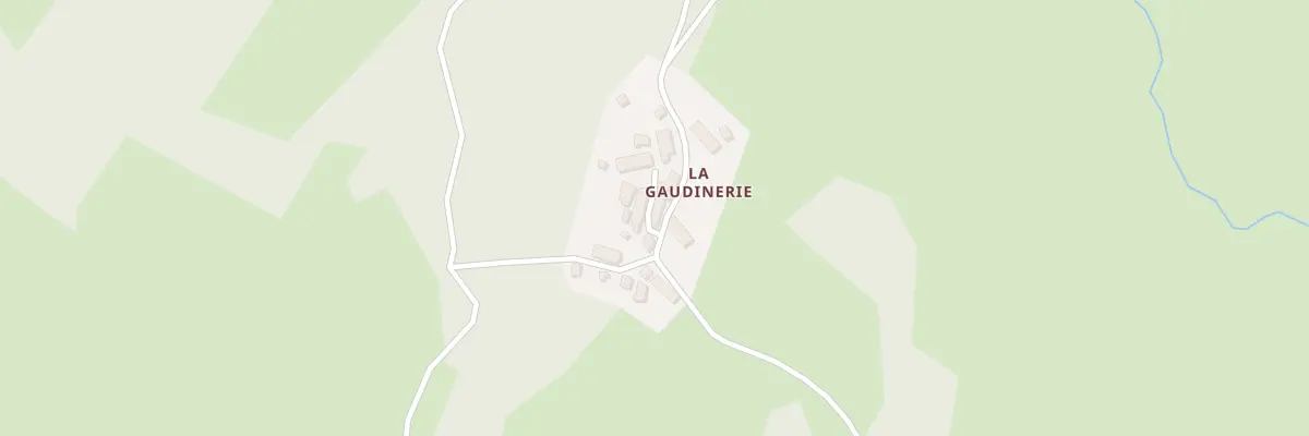 Plan du 6 La Gaudinerie à Mourioux-Vieilleville
