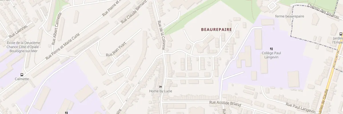 Plan du 84 Rue Louis Duflos à Boulogne-sur-Mer