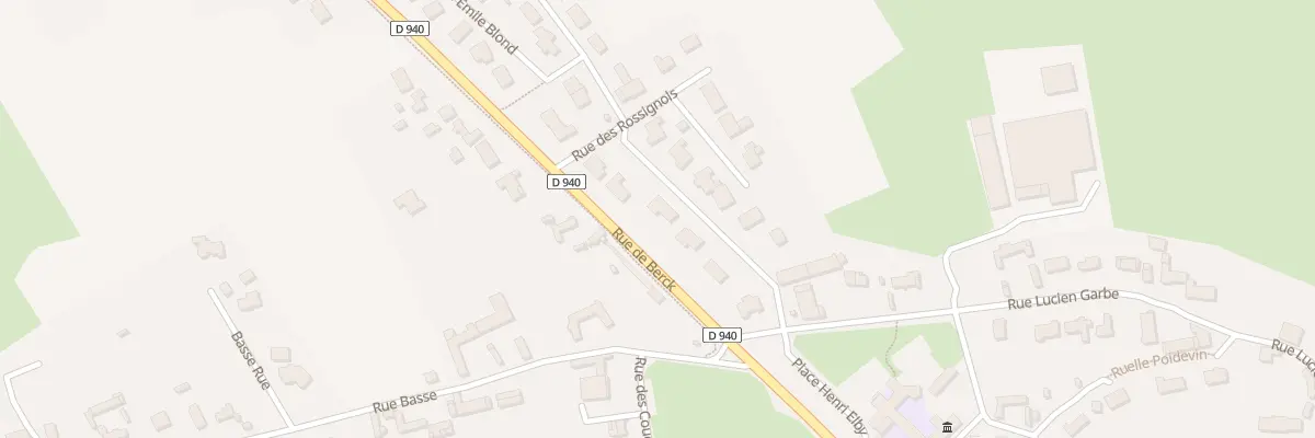 Plan du 23 Rue de la Hte Portiere à Groffliers