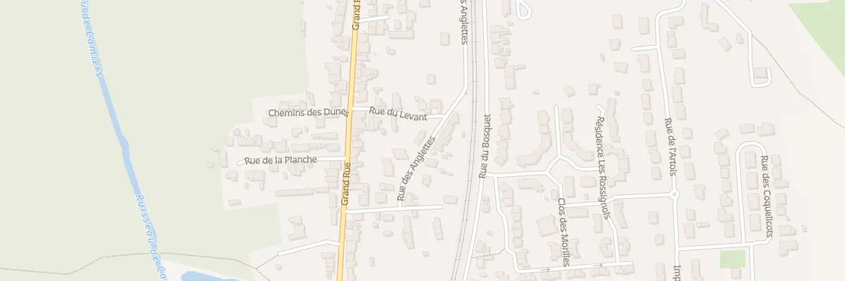 Plan du 5B Rue des Anglettes à Camiers