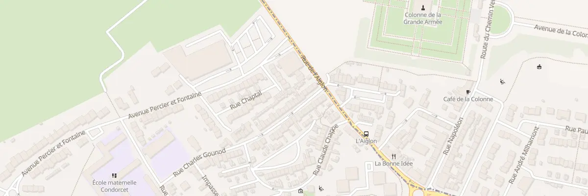 Plan du 45 Rue Charles Gounod à Boulogne-sur-Mer