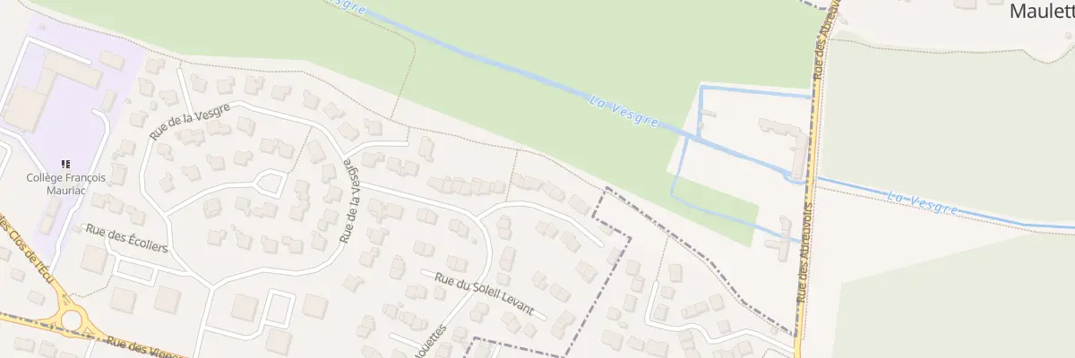 Plan du 20 Rue du Moulin d’Olivet à Houdan
