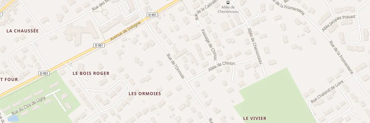 Plan du 11 Rue de l’Ormoie à Saint-Laurent-Nouan
