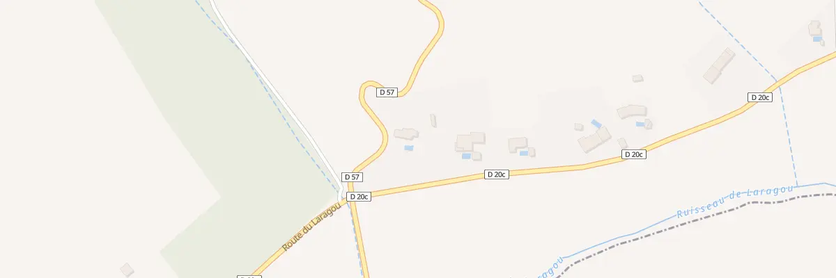 Plan du 1383 Rte du Marty à Saint-Jean-Lherm