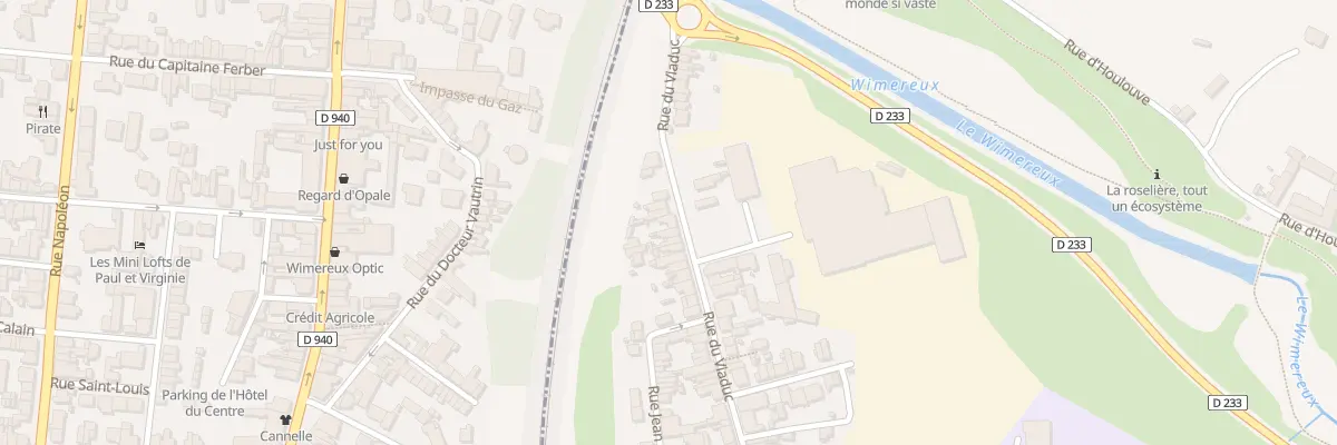 Plan du 71 Rue du Viaduc à Wimille