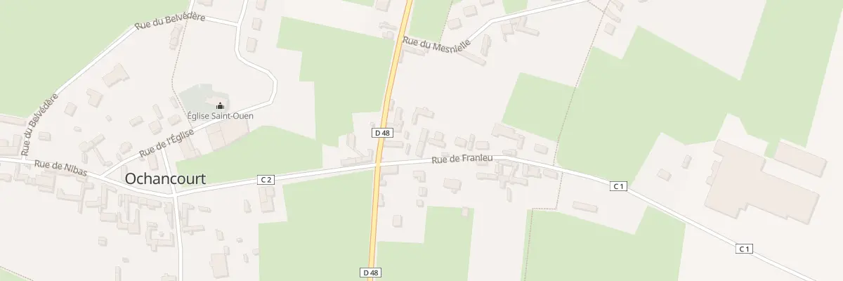 Plan du 1 Rue de Franleu à Ochancourt
