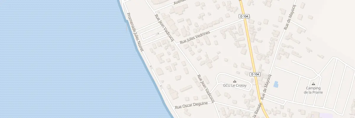Plan du 25B Rue Jean Vadicocq au Crotoy