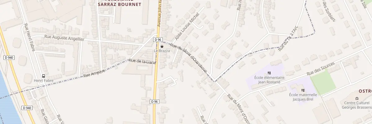 Plan du 16 Rue du Mont d’Ostrohove à Saint-Martin-Boulogne