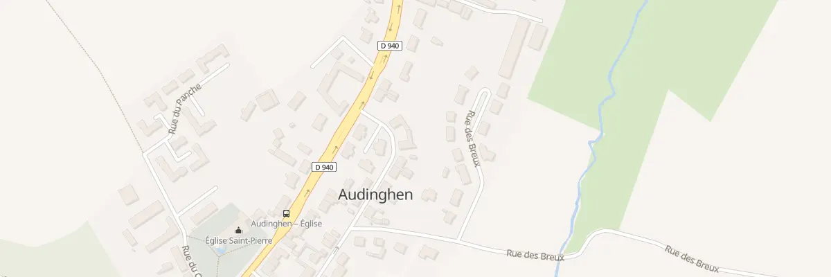 Plan du 238 Rue des Ecoles à Audinghen