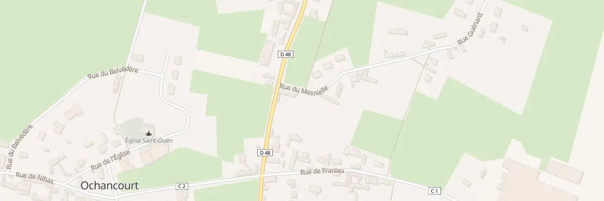 Plan du 2A Rue du Mesnielle à Ochancourt