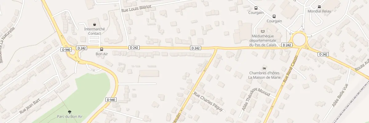 Plan du 59 Rue du Bon Air à Wimereux