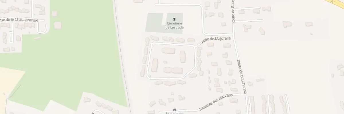 Plan du 1 All Majorelle à Pamiers