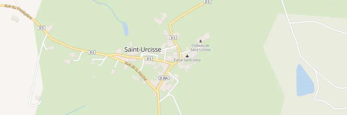 Plan du 21 Rue du Presbytère à Saint-Urcisse
