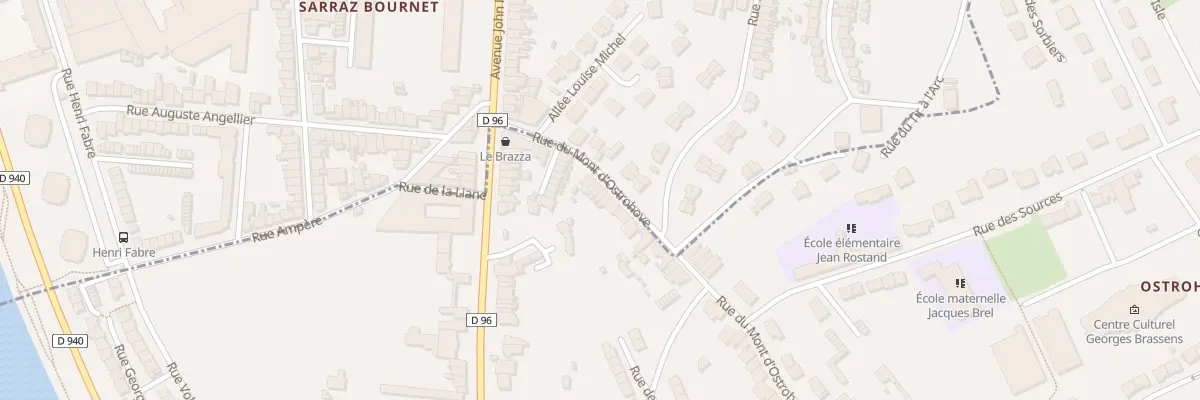 Plan du 22 Rue du Mont d’Ostrohove à Saint-Martin-Boulogne