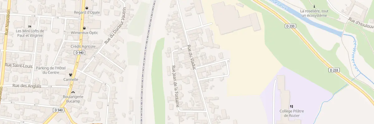 Plan du 41 Rue du Viaduc à Wimille