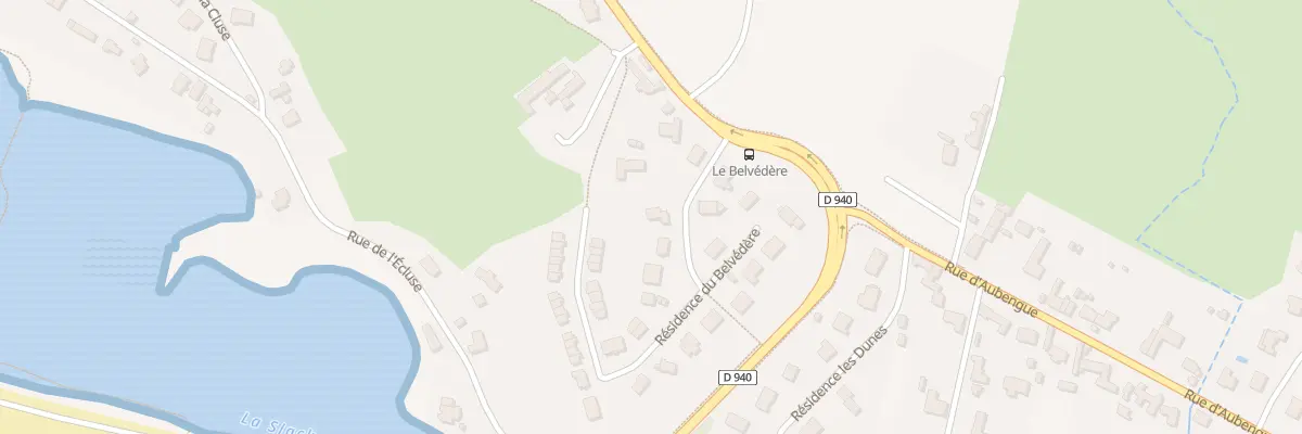 Plan du 3 Res du Belvedere à Ambleteuse