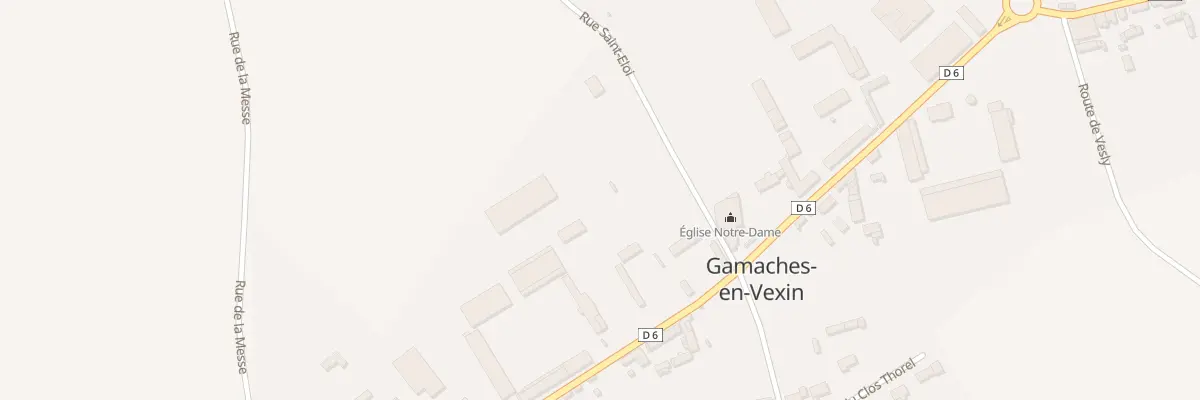Plan du 7 Rue Oulgate à Gamaches-en-Vexin