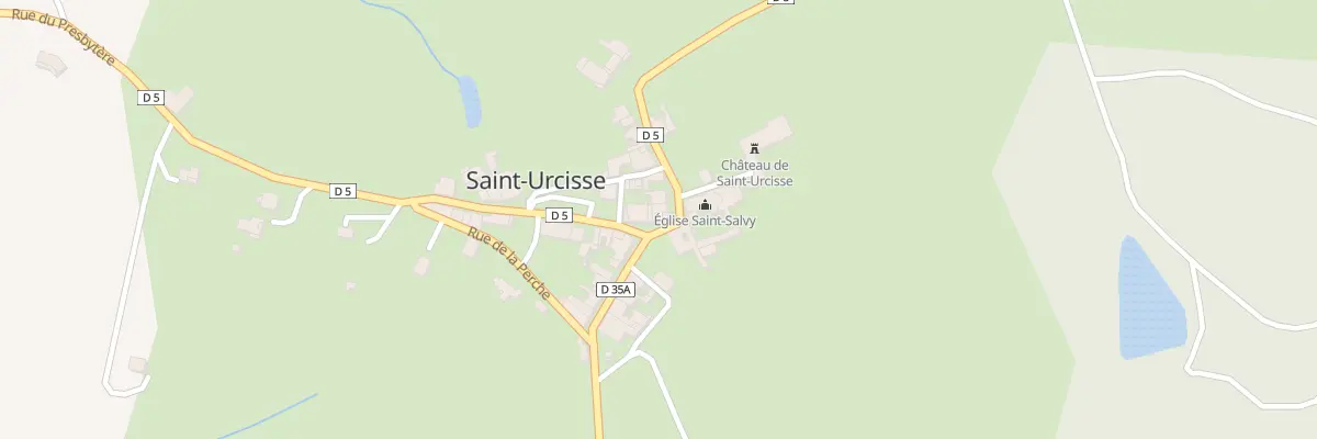 Plan du 7 Rue du Presbytère à Saint-Urcisse