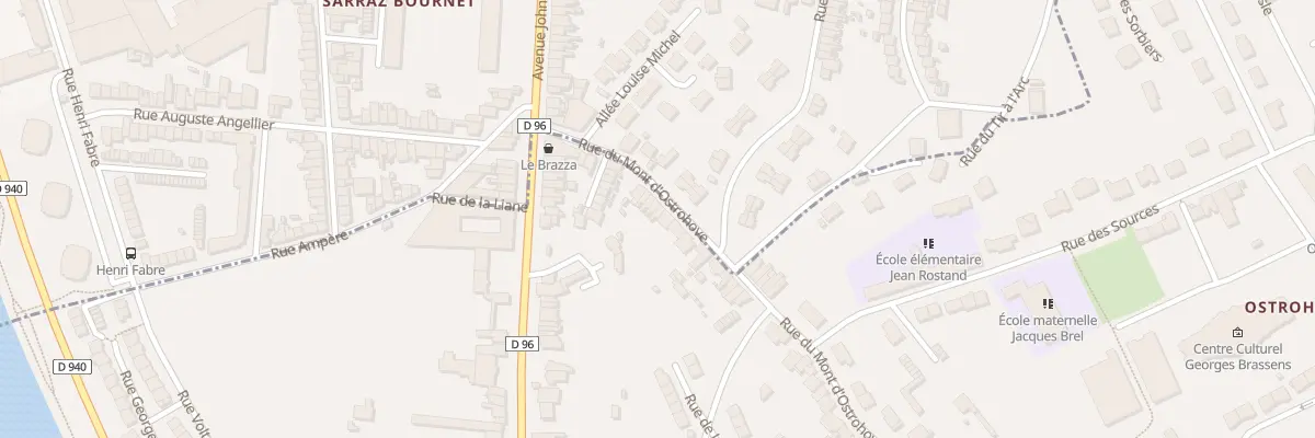 Plan du 24 Rue du Mont d’Ostrohove à Saint-Martin-Boulogne