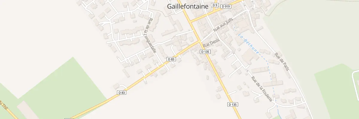 Plan du 5A Rte du Thil à Gaillefontaine