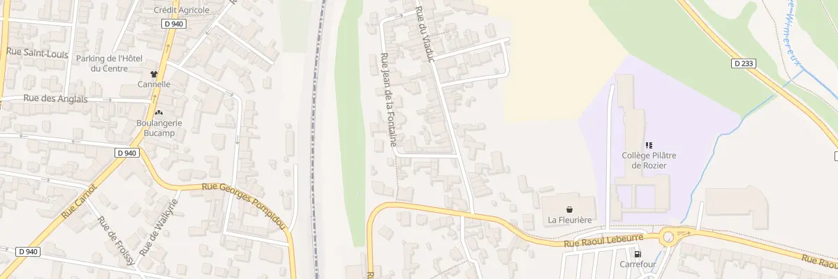 Plan du 11 Rue du Viaduc à Wimille