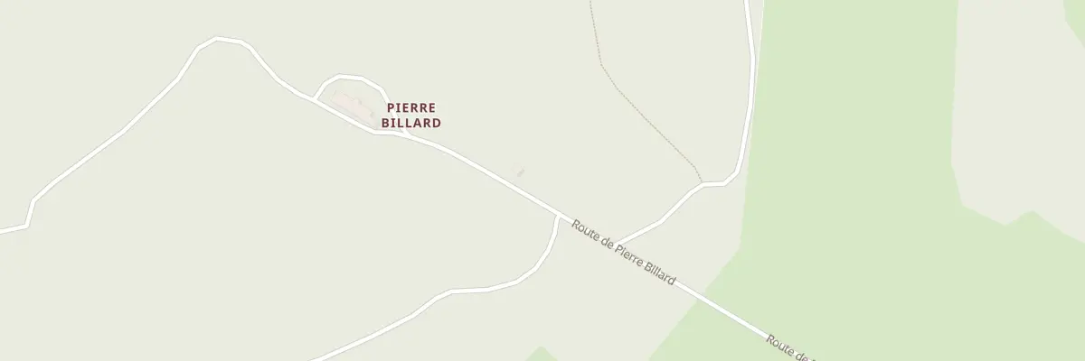 Plan du 30 Rte de Pierre Billard à Saint-Pierre-Chérignat