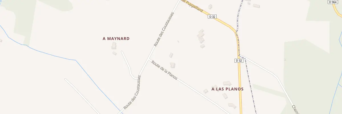 Plan du 260 Rte de la Planos à Puygaillard-de-Quercy