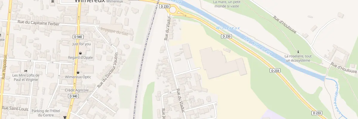 Plan du 54B Rue du Viaduc à Wimille