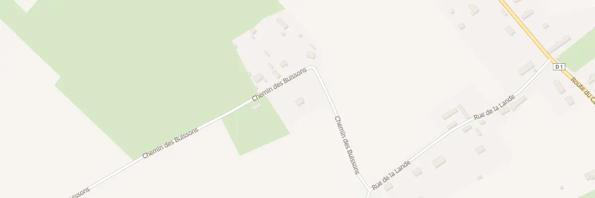 Plan du 3 Che des Buissons à Beauvoir-en-Lyons