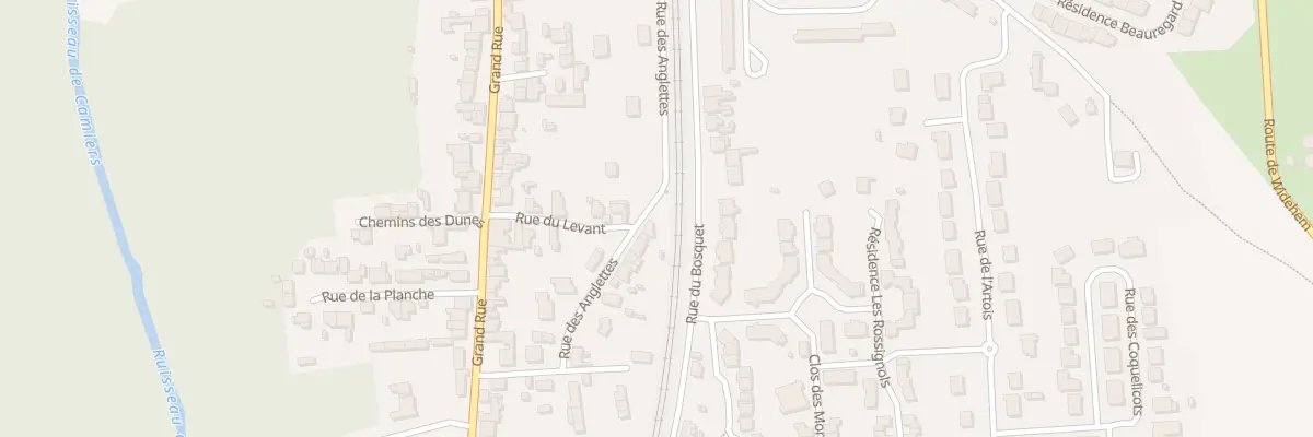 Plan du 8B Rue des Anglettes à Camiers