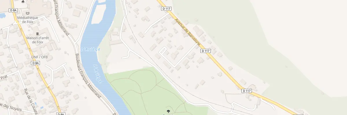 Plan du 45 Rue du Pigeonnier à Foix