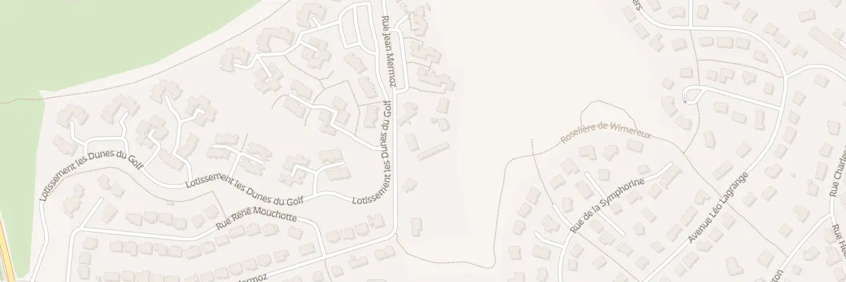 Plan du 28 Rue Jean Mermoz à Wimereux