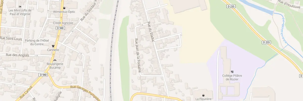 Plan du 29 Rue du Viaduc à Wimille