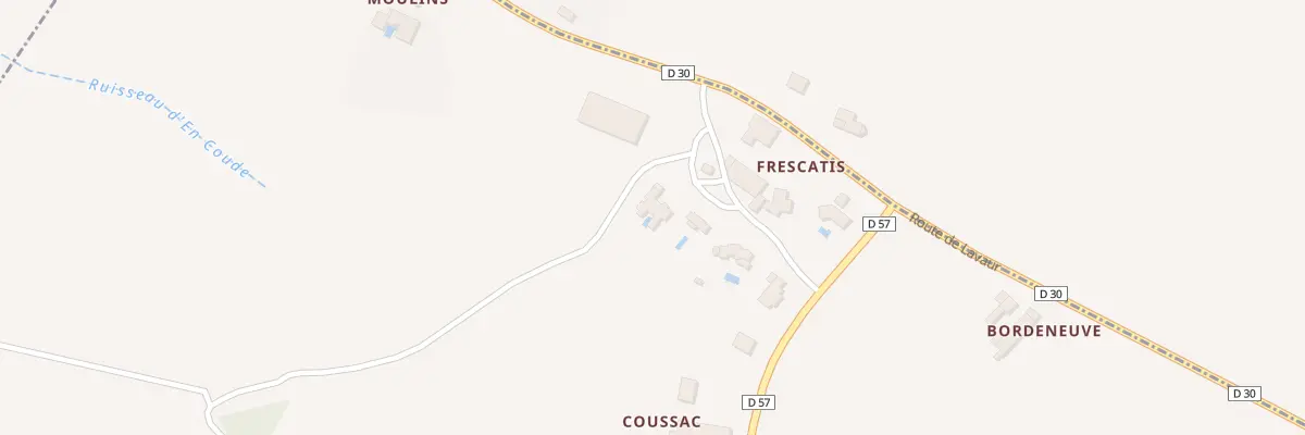 Plan du 562 Coussac à Saint-Jean-Lherm