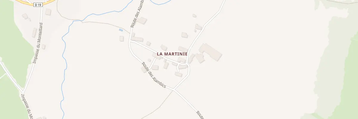 Plan du 5112 La Martinie à Ligneyrac