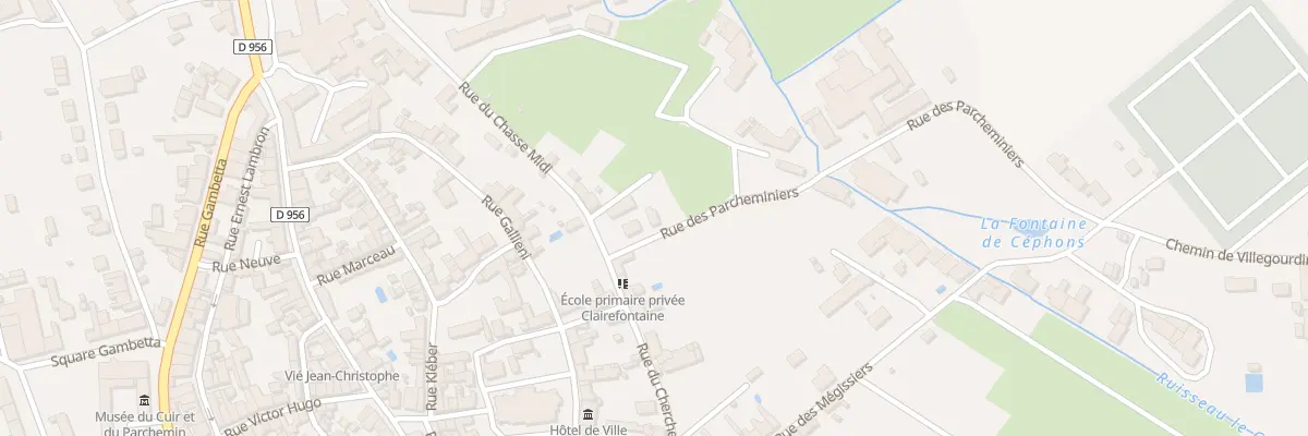 Plan du 3 Rue des Parcheminiers à Levroux