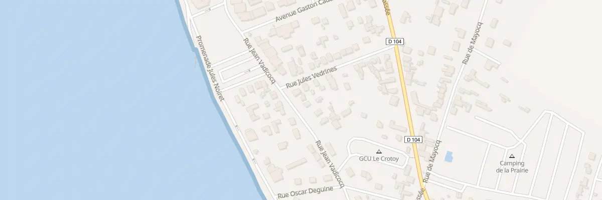 Plan du 30 Rue Jean Vadicocq au Crotoy