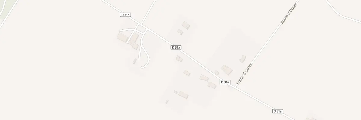 Plan du 875 Rte d’Odars à Préserville