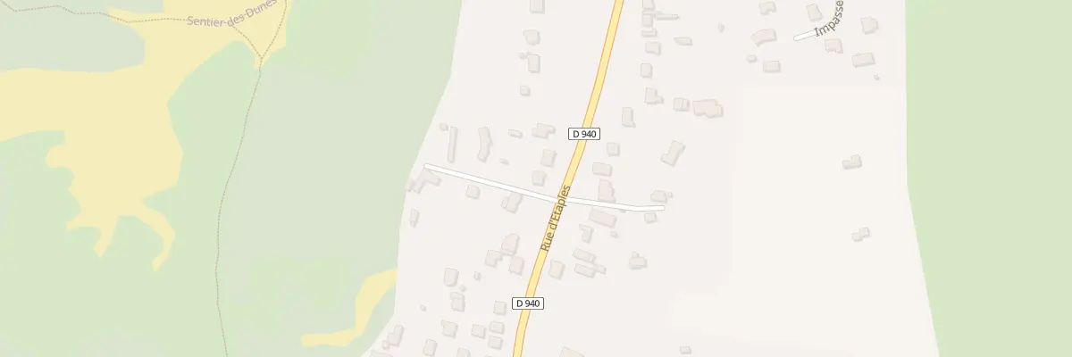 Plan du 277 Rue d’Etaples à Merlimont